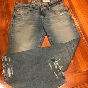 Men’s AG The Matchbox Slim Straight Denim Size 33